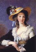 eisabeth Vige-Lebrun Portrait of the Duchess de Polignac Sweden oil painting artist